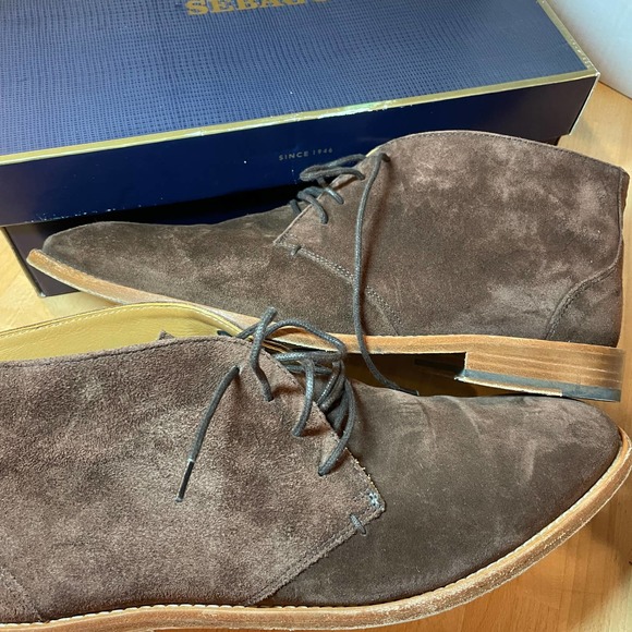 Sebago "Collier" Chukka - Dk. Brown Suede - Picture 5 of 11